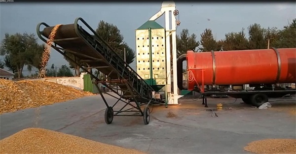 200t/d mobile grain dryer for corn drying in Mumbai,India